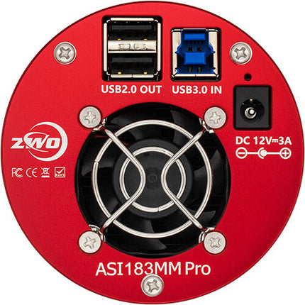 ZWO ASI183MM Pro Cámara Astronómica Monocromo Enfriada 20.2MP 19fps