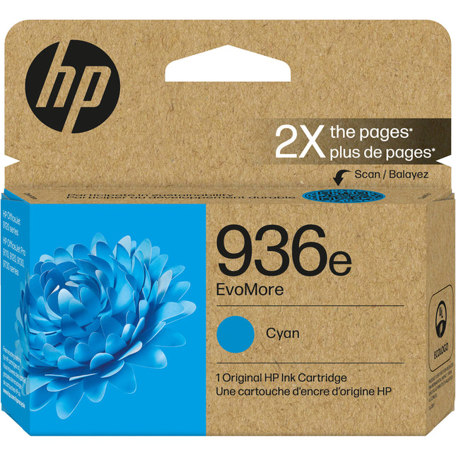 HP 936e EvoMore Cyan Cartucho de Tinta Original para OfficeJet Pro