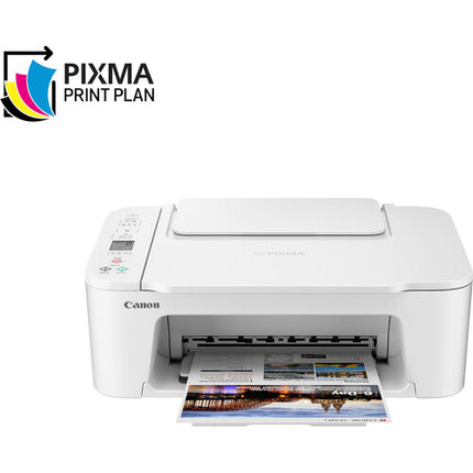 Canon PIXMA TS3720 impresora multifuncional inalámbrica blanco 4800x1200 dpi y bandeja 60 hojas con pack papel foto 4x6