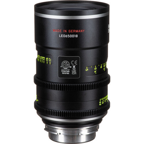 Leitz Cine ELSIE 65mm T2.1 Lente de Cine LPL Montura 46.5mm VistaVision 270° Focus