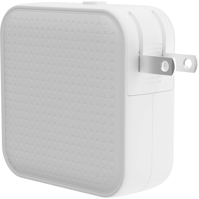 HYPER HyperJuice Cargador de pared 70W 3 puertos USB GaN blanco con adaptadores EU UK ANZ