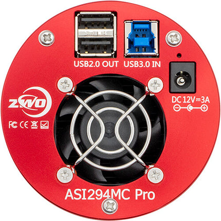 ZWO ASI294MC Pro Cámara Astronómica Color Refrigerada 11.7MP 256MB DDR3