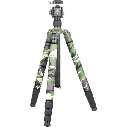 INNOREL RT85CG+N44 Trípode de Fibra de Carbono 55 lb 72.4" Camuflaje Verde