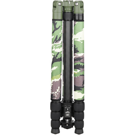 INNOREL RT85CG+N44 Trípode de Fibra de Carbono 55 lb 72.4" Camuflaje Verde