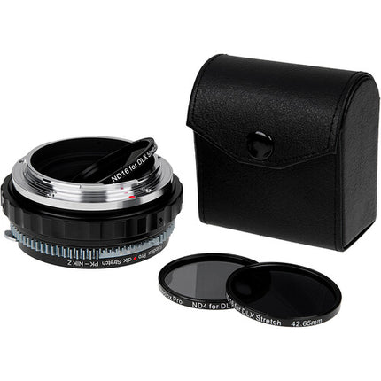 FotodioX DLX Adaptador Metal para Lente Pentax K a Cámara Nikon Z con Foco Helicoidal