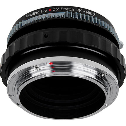 FotodioX DLX Adaptador Metal para Lente Pentax K a Cámara Nikon Z con Foco Helicoidal