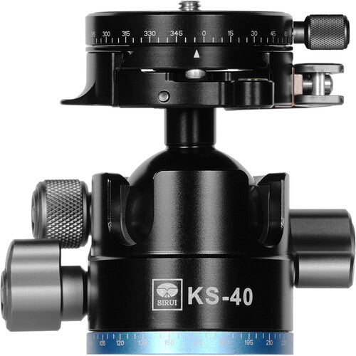 Sirui KS-40 Cabezal de Bola QR de Baja Gravedad Capacidad 25kg Altura 8.9cm con Placa Arca-Type