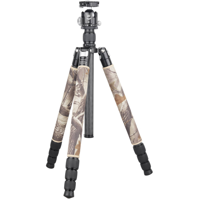 INNOREL RT85CM+N44 Trípode Fibra de Carbono con Cabezal Bola 72.4" Altura Woodland Camuflaje
