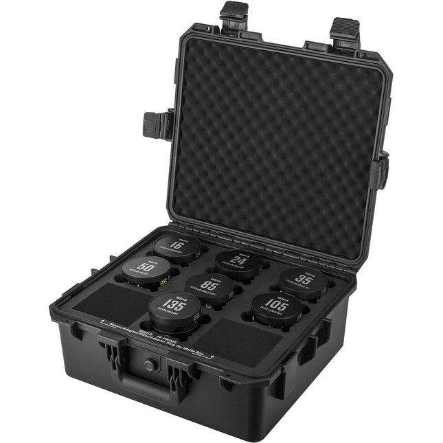 Meike Full-Frame Prime Cine Kit 7 Objetivos 16-135mm T2.1 Caja Dura