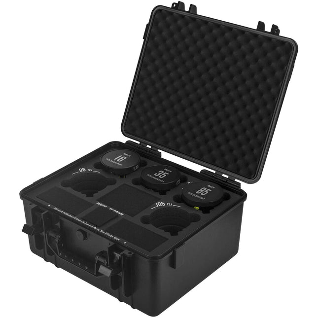 Meike Kit de 3 Objetivos Cine Full-Frame 16 35 y 85mm T2.1 T2.5 con Estuche Rígido