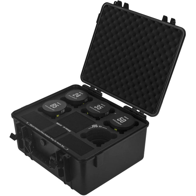Meike Kit de Lentes Cine Prime Full-Frame 24 35 50 85mm T2.1 con Estuche rígido L Mount