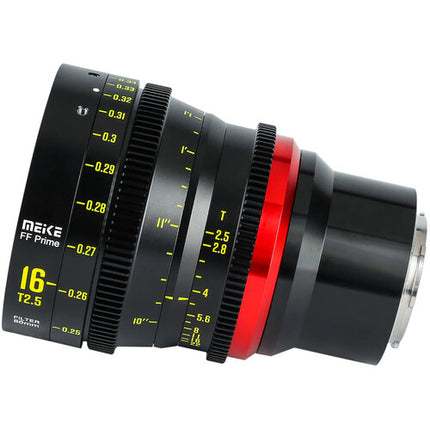 Meike Kit de 3 Objetivos Cine Full-Frame 16 35 y 85mm T2.1 T2.5 con Estuche Rígido