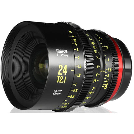 Meike Kit de Lentes Cine Prime Full-Frame 24 35 50 85mm T2.1 con Estuche rígido L Mount