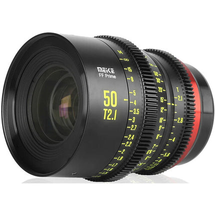 Meike Kit de Lentes Cine Prime Full-Frame 24 35 50 85mm T2.1 con Estuche rígido L Mount
