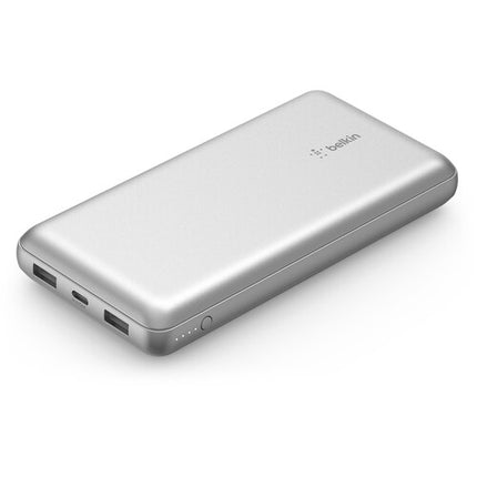 Belkin BoostCharge Banco de Batería Portátil 20000mAh Plata 3 Dispositivos