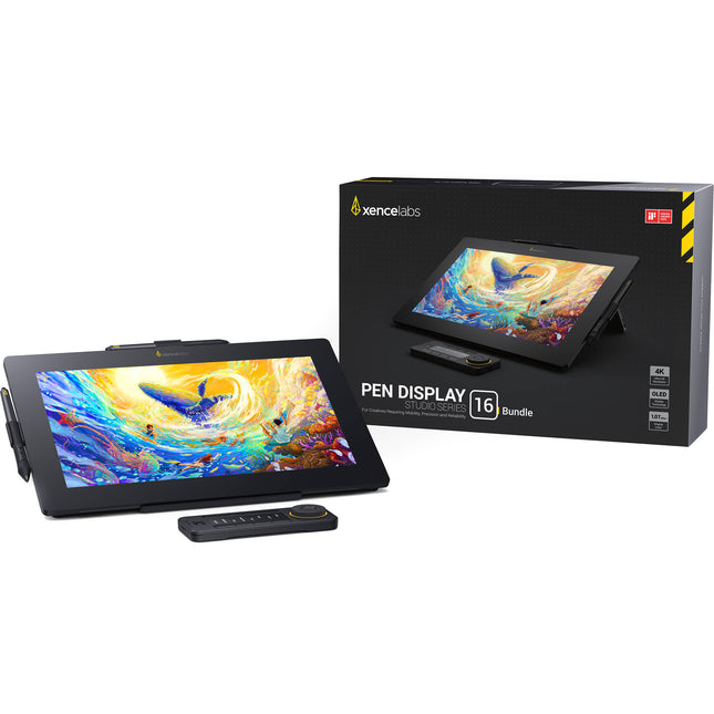 Xencelabs Pen Display 16 pantalla táctil 16 4K 3840x2160 13.6x7.6 pulgadas área activa