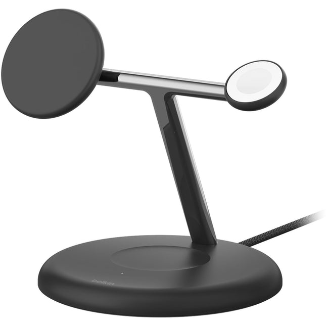Belkin BoostCharge Pro 3 en 1 Base de Carga Inalámbrica Qi2 15W Negro 36W USB-C