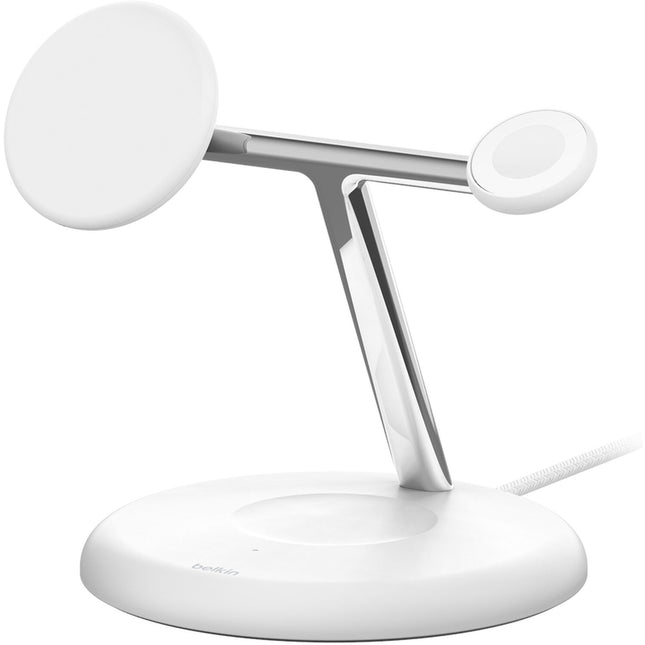 Belkin BoostCharge Pro Cargador Inalámbrico 3 en 1 Qi2 15W Blanco