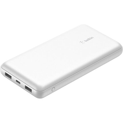 Belkin BoostCharge batería portátil 20000mAh carga 3 dispositivos luz LED blanca