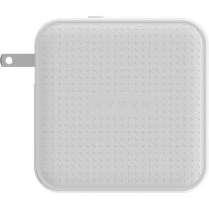 HYPER HyperJuice Cargador de Pared USB GaN 100W 4 Puertos Blanco con Adaptadores EU UK ANZ C8
