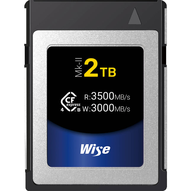 Wise Advanced 2TB CFexpress 4.0 Tipo B Tarjeta de Memoria PCIe 3500 MB/s
