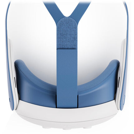 Meta Quest 3 interfaz facial y correa ajustable en tela azul
