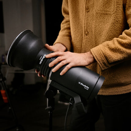 Profoto Pro-D3 Monolight 1250Ws con Lampara LED y Control Integrado