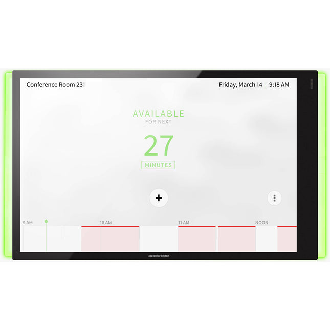 Crestron TSW-1070-LB Barra Luz Disponibilidad Sala 180° RGB USB