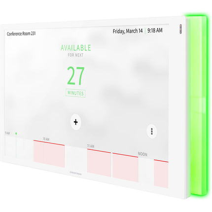 Crestron TSW-1070-LB Barrera de Luz para Disponibilidad Salas 180° RGB USB
