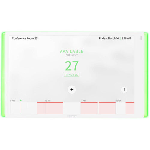 Crestron TSW-1070-LB Barrera de Luz para Disponibilidad Salas 180° RGB USB