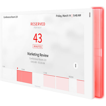 Crestron TSW-1070-LB Barrera de Luz para Disponibilidad Salas 180° RGB USB