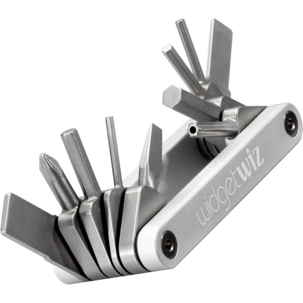 Vello WidgetWiz Multi-Herramienta 10 en 1 Acero Inoxidable con Estuche