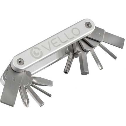 Vello WidgetWiz Multi-Herramienta 10 en 1 Acero Inoxidable con Estuche