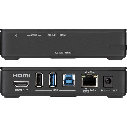 Crestron AM3-111 KIT Sistema de Colaboración Inalámbrica con Receptor AM-3100-WF y Adaptador AM-TX3-100 HDMI HDCP 2.2 Compatible Android iOS