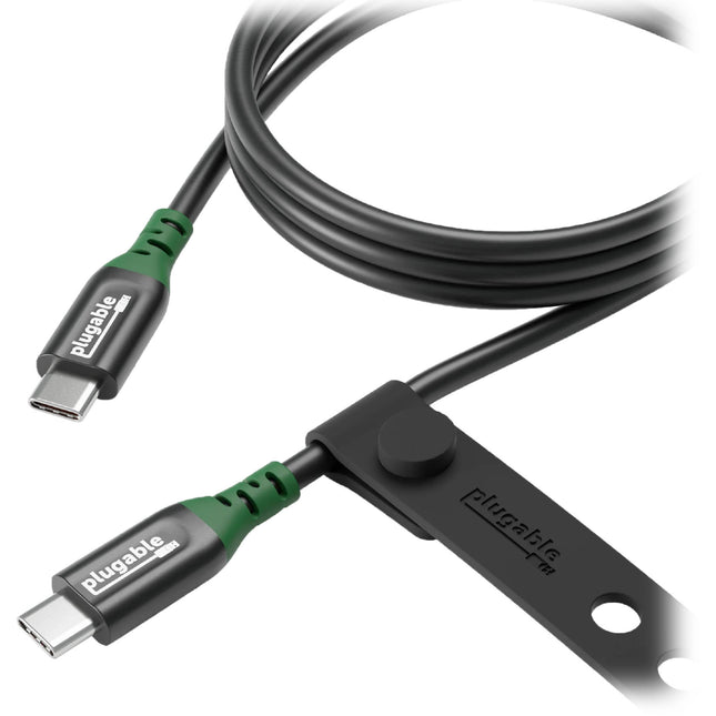 Plugable Cable USB-C 3.2 Gen 2x2 20 Gb/s 3.3 Pies 240W EPR