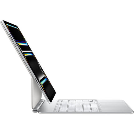 Apple Magic Keyboard para iPad Pro 13" Blanco Español Latino Retroiluminado Touchpad