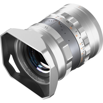 Thypoch Simera 28mm f1.4 Lente para FUJIFILM X con enfoque manual y apertura declickeable
