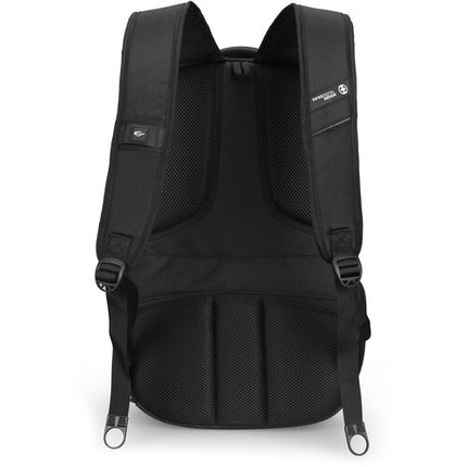 Swissdigital PIXEL PRO Mochila Negra 31L para Laptop 17 pulgadas con USB-C y RFID