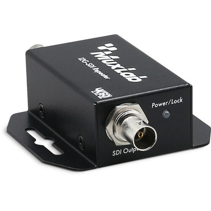 MuxLab 12G-SDI Repetidor Amplificador con Entrada y Salida 12G-SDI