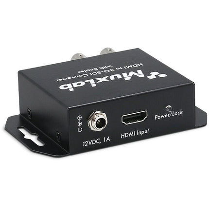 MuxLab Convertidor HDMI a 3G-SDI con Escalado y 2 Salidas 3G-SDI 1080p60