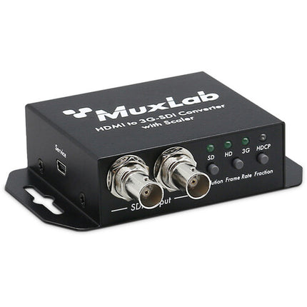MuxLab Convertidor HDMI a 3G-SDI con Escalado y 2 Salidas 3G-SDI 1080p60