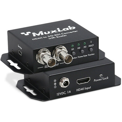 MuxLab Convertidor HDMI a 3G-SDI con Escalado y 2 Salidas 3G-SDI 1080p60
