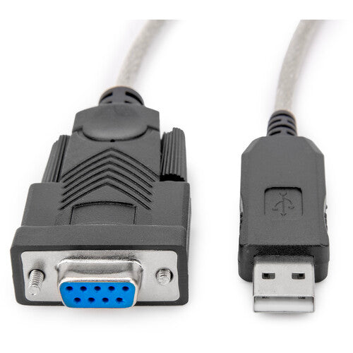 Rocstor Cable Adaptador USB-A a Serie RS-232 DB9 1.8m con Chip FTDI