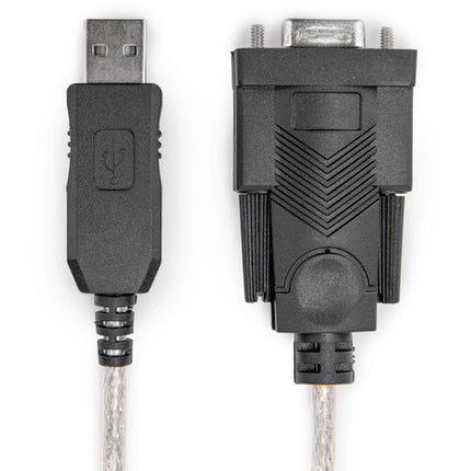 Rocstor Cable Adaptador USB-A a Serie RS-232 DB9 1.8m con Chip FTDI