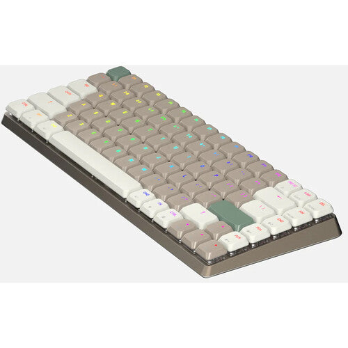 AZIO Cascade Keycaps Slim Diseño Forest Dark 84 Teclas UV-Print