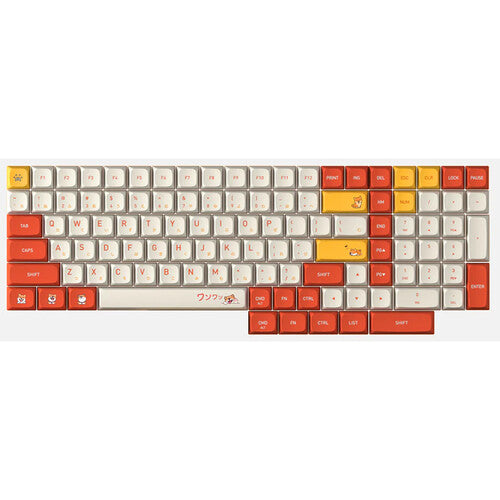 AZIO Cascade XDA Keycaps Shiba 110 teclas diseño ANSI UV print