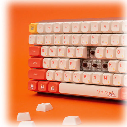 AZIO Cascade XDA Keycaps Shiba 110 teclas diseño ANSI UV print
