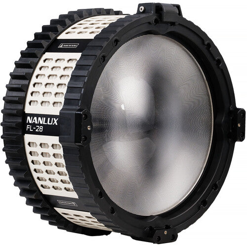 Nanlux FL-28 Travel Lente Fresnel para Evoke 900c 1200B 17-43° con Barndoor y Estuche