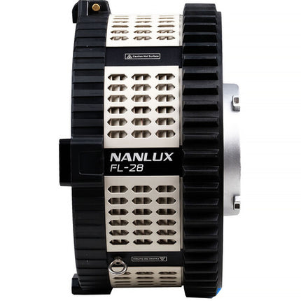 Nanlux FL-28 Travel Lente Fresnel para Evoke 900c 1200B 17-43° con Barndoor y Estuche