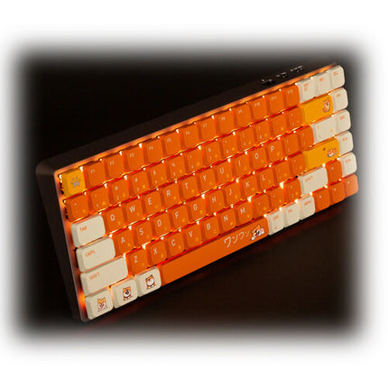 AZIO Cascade Teclas Slim 75 Porcentaje Layout Compatible 110 UV-Print
